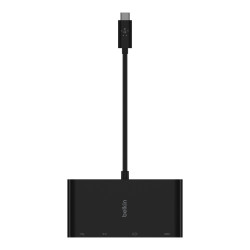 Belkin AVC005BTBK station d'accueil Avec fil USB 3.2 Gen 1 (3.1 Gen 1) Type-C Noir