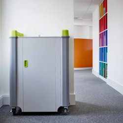 Chariot stockage et recharge horizontal - LAPCABBY 16PC ready for connect