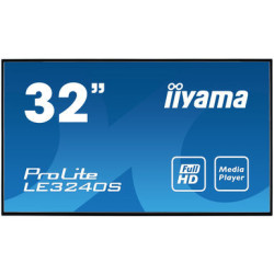 iiyama LE3240S-B3 affichage de messages Panneau plat de signalisation numérique 80 cm (31.5") LED 350 cd m² Full HD Noir 16 7