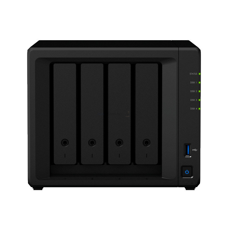 Synology DiskStation DS423+ serveur de stockage NAS Rack (8 U) Ethernet LAN Noir J4125